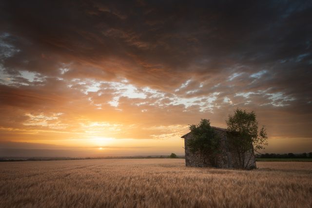 coucher de soleil